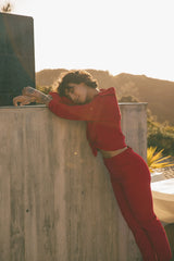 HARRISIA TROUSERS - RED