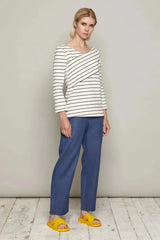 Sophie Top (White and Black)