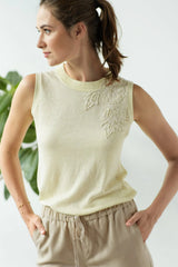 TMR Applique Tunic - Morning Sun