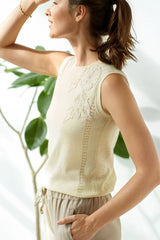 TMR Applique Tunic - Morning Sun