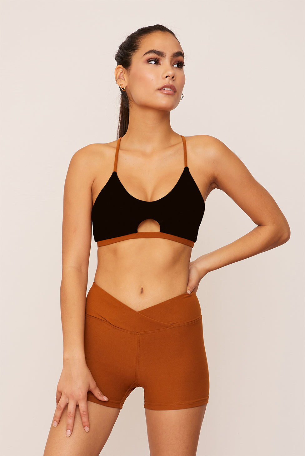 The Turmeric Crisscross Bra provides the support you need without