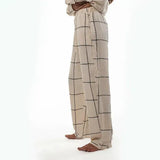 Bia Checked Viscose Pants