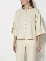 Alyvia Collared Short Shirt