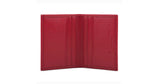 Bifold Card Holder in Red Bark