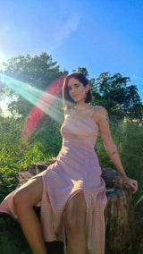 EUPHORBIA DRESS - PLAID