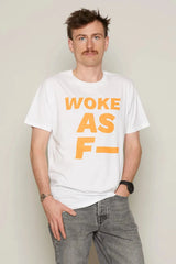 Woke As F T-Shirt (White)