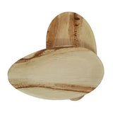 Dtocs palm Leaf Plate 12x7 Inch Oval Platter | USDA Certified Bio-based Bamboo Plate Look disposable party plates