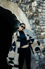 TUSSAR SILK SCARF CORA