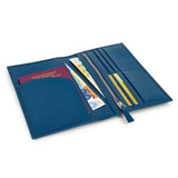 Travel Document Holder in Navy Blue