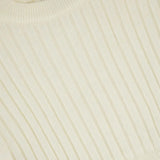 Cropped Cotton Sweater