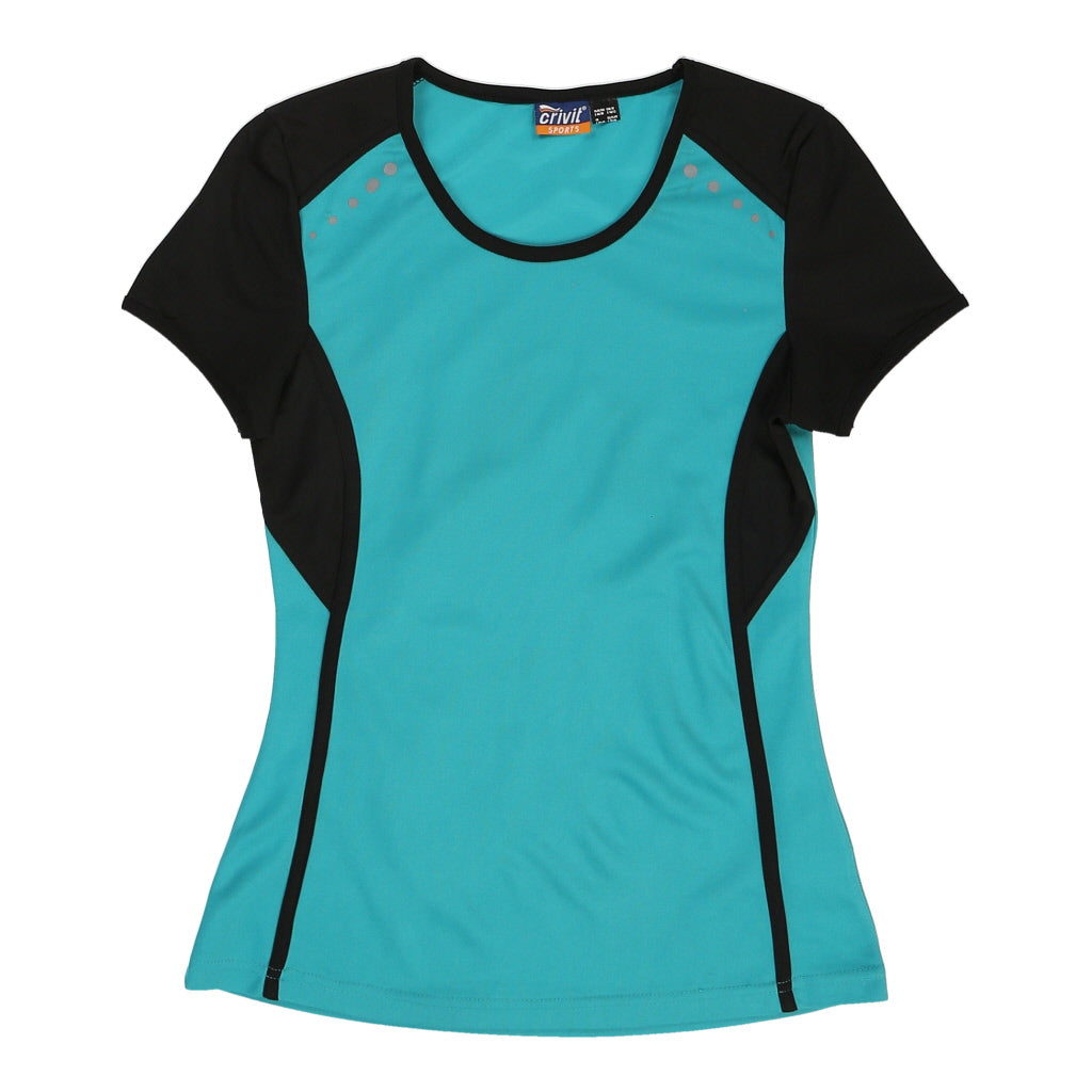 Crivit Sports Top - Small Blue Polyester