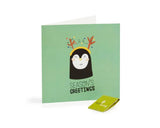 Recycled Christmas Cards - Cute Animal Cards (FSC 100%)