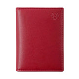 Bifold Card Holder in Red Bark