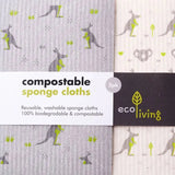 Compostable Sponge Cleaning Cloths