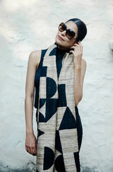 TUSSAR SILK SCARF CORA