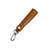 The Magdalen Leather Tassel Keychain