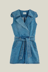 Mono corto denim Adriana