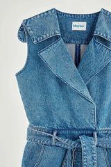 Mono corto denim Adriana