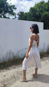 EUPHORBIA DRESS - TEXTURED LINEN