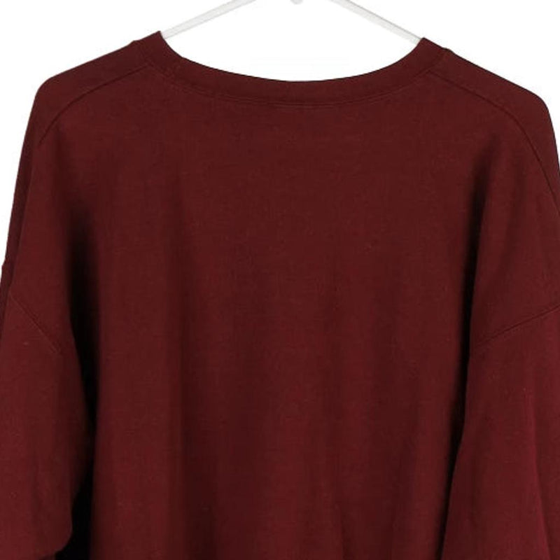 Vintage burgundy University of Toronto Gildan Sweatshirt - mens x-large