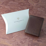 Trifold Wallet in Chestnut Brown