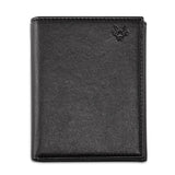 Trifold Chain Wallet in Black