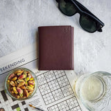 Trifold Wallet in Chestnut Brown