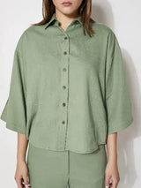 Alyvia Collared Short Shirt