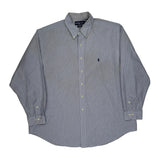 Yarmouth Ralph Lauren Checked Shirt - XL Gray Cotton