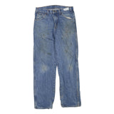 DICKIES Mens Jeans Blue Regular Straight Denim W32 L30 Workwear Utility