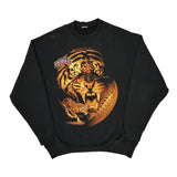 Bengals Unbranded Graphic Sweatshirt - Large Black Cotton