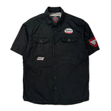 Nation Motors Parish Nation Graphic Short Sleeve Shirt - 3XL Black Cotton