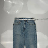505 Levis Jeans - 31W 30L Light Wash Cotton