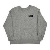 The North Face Sweatshirt - XL Grey Cotton Blend