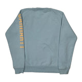 Carhartt Spellout Sweatshirt - Medium Blue Cotton