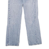 CARHARTT Mens Relaxed Blue Denim Jeans W33 L30 Classic Cotton Zip Casual