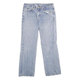 CARHARTT Mens Relaxed Blue Denim Jeans W33 L30 Classic Cotton Zip Casual