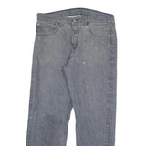 LEVI'S 501 Mens Jeans Blue Regular Straight Denim Fair W32 L27 Button Cotton