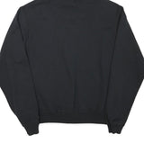 CHAMPION Mens Black Hoodie S Cotton Blend Pullover Hoodie Casual Fashion