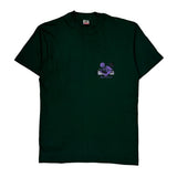 Myrtle Beach Fruit Of The Loom Single Stitch T-Shirt - Large Green Cotton