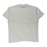 Seaside House Oneita Single Stitch T-Shirt - XL White Cotton Blend