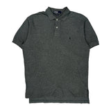 Polo By Ralph Lauren Polo Shirt - Medium Grey Cotton