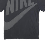 NIKE Mens Black Graphic T-Shirt L Short Sleeve Crew Neck Cotton Blend Casual