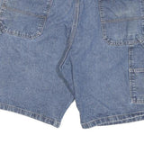 WRANGLER Mens Denim Blue Casual Shorts L W36 Cotton Blend Workwear Style