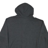 NFL Mens Grey Denver Broncos Full Zip Hoodie L Cotton Blend NFL Logo