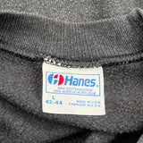 Hard Rock Cafe Hanes Sweatshirt - Large Black Cotton Blend