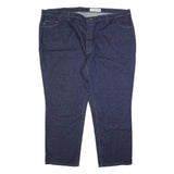 CARHARTT Mens Jeans Blue Regular Straight Denim Raw W52 L32 Workwear Zip Fly