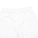 NIKE Mens White Sports Casual Shorts XL W34 Polyester Blend Breathable Fit