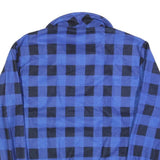SNOWMASSY Mens Blue & Black Patterned Pullover Jumper Crew Neck XL Polyester