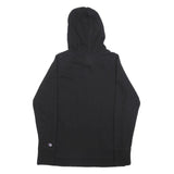 CHAMPION Mens Black Hoodie S Cotton Blend Pullover Classic Logo Sweatshirt